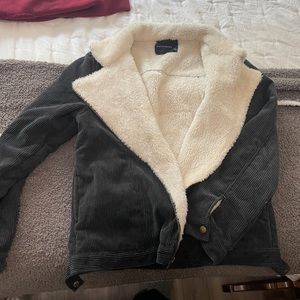 Corduroy/Fur Jacket